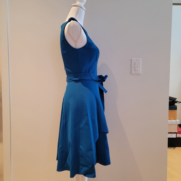 🖤KAREN MILLEN BLUE A LINE DRESS - Picture 5 of 12